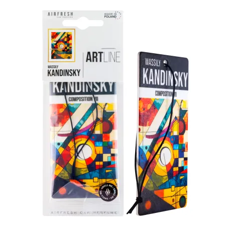 Zawieszka do samochodu - ArtLine Kandinsky